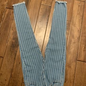 Cello Pinstripe Jeans